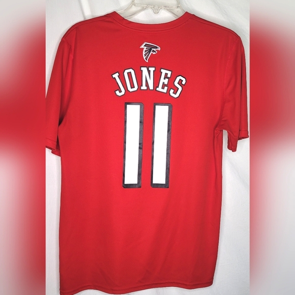 NFL Atlanta Falcons Jersey Jones #11 Graphic T-shirt Youth XL Excellent ❤️ - Picture 3 of 3